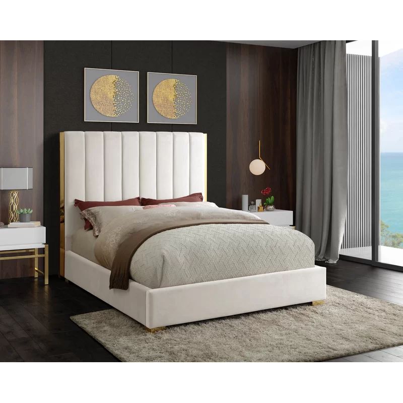 Aeliana Tufted Upholstered Low Profile Platform Bed | Wayfair North America