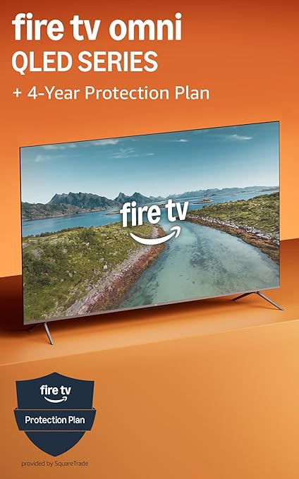 Amazon Fire TV 50" Omni QLED Series (newest model) with 4-Year Protection Plan | Amazon (US)