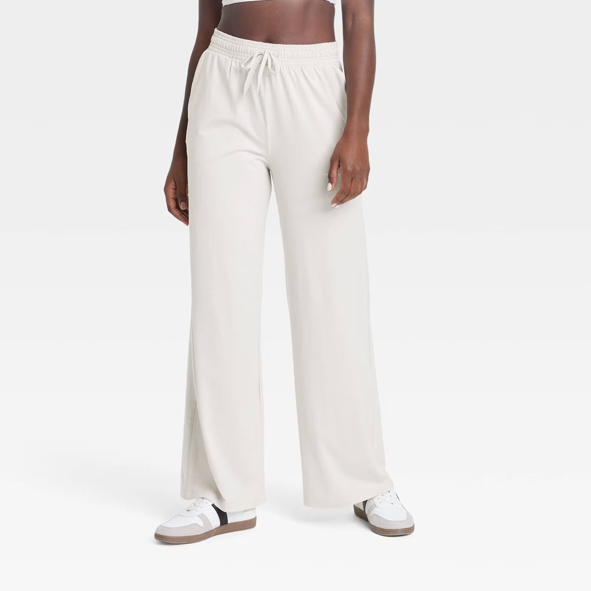 Women's Soft Stretch High-Rise Wide Leg Pants - All In Motion™ | Target