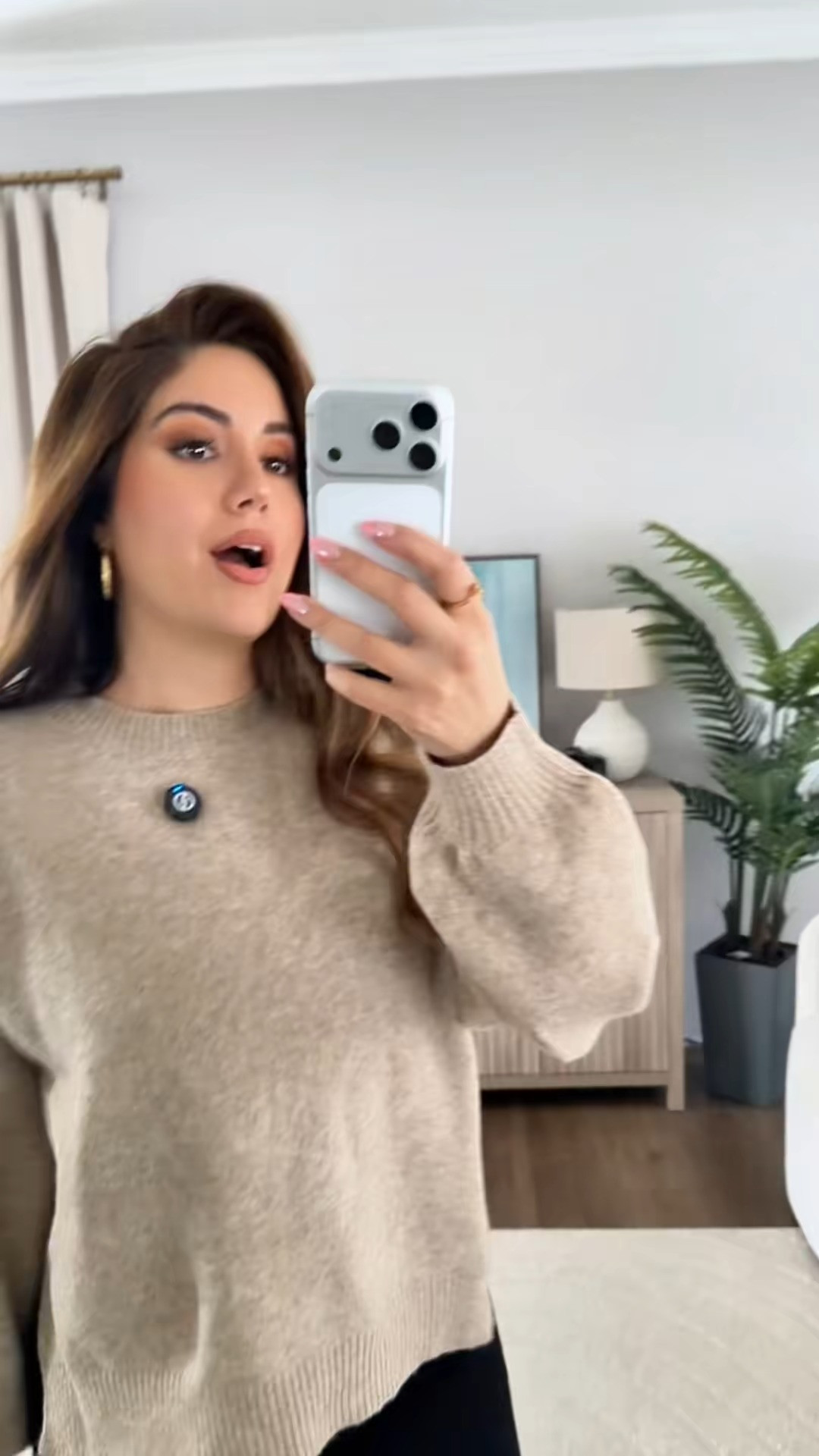 Soft, slouchy, and perfect for layering 🤍 

 #LTKootd #LTKSeasonal #LTKFindsUnder50