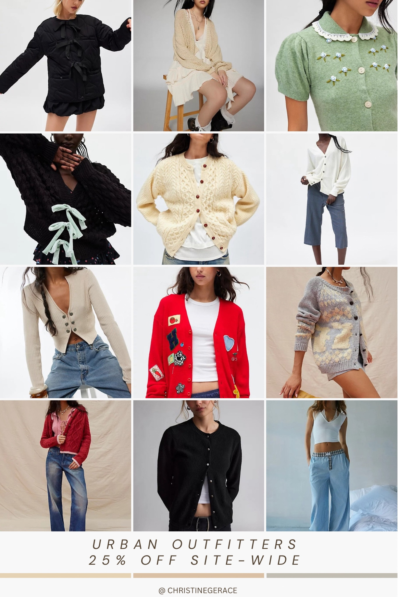 Urban outfitters site-wide sale finds !! I found some really cute cardigans here ! Shop 25% off with code FALL25LTK

#LTKFindsUnder50 #LTKFallSale #LTKStyleTip