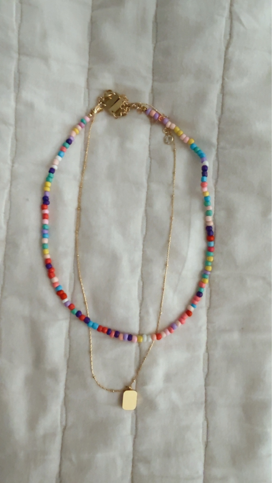 Layered necklaces and magnetic layering necklace clasps 

#LTKootd #LTKmomlife #LTKgrwm