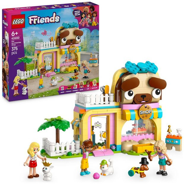 Buy LEGO Friends Pet Accessories Shop Set & Animal Figures 42650 | LEGO | Argos | argos.co.uk