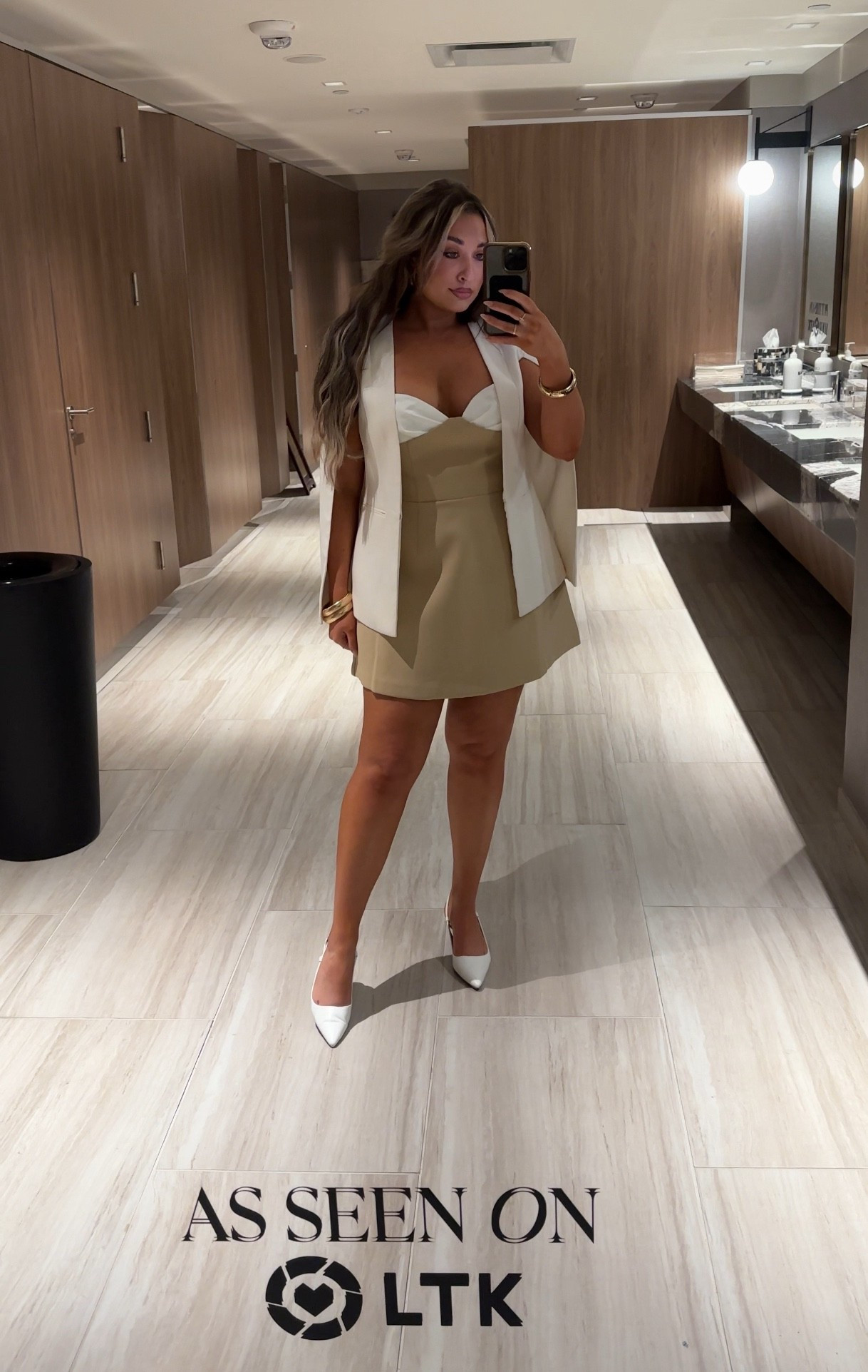 Conference day at LTK Con. This is the cutest outfit. Wearing a size 8 in the dress.

#LTKNYFW #LTKCon #LTKStyleTip