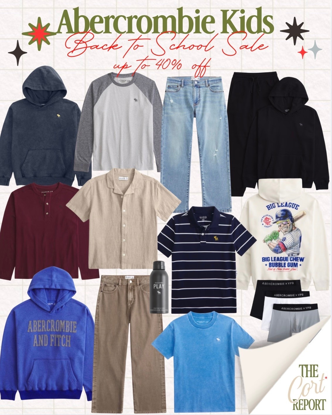 Abercrombie Kids back to school sale! Up to 40% off plus an extra 20% off in cart!

#LTKSeasonal #LTKKids #LTKSaleAlert