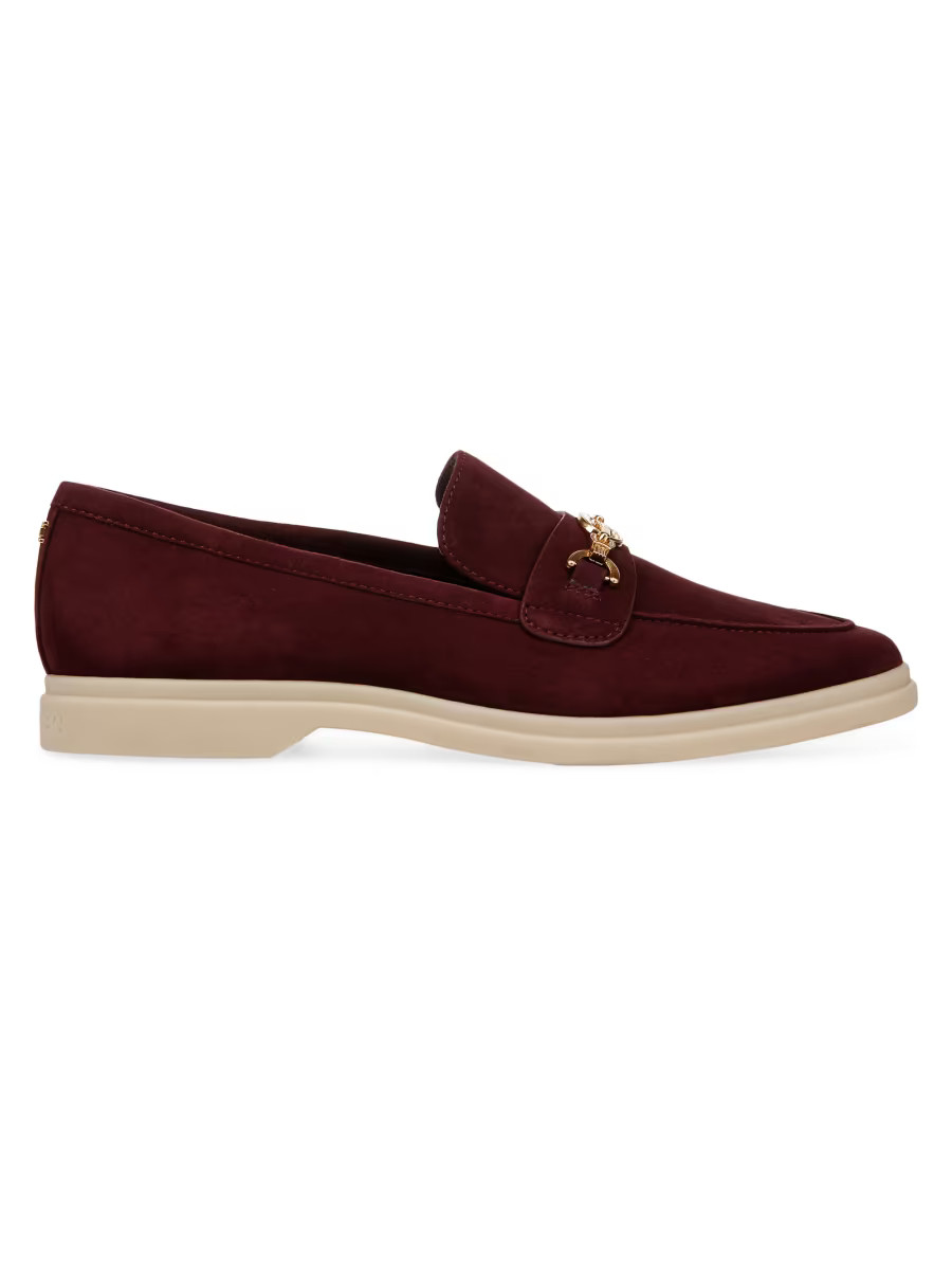 Sam Edelman Kyana Suede Loafers | Saks Fifth Avenue | Saks Fifth Avenue