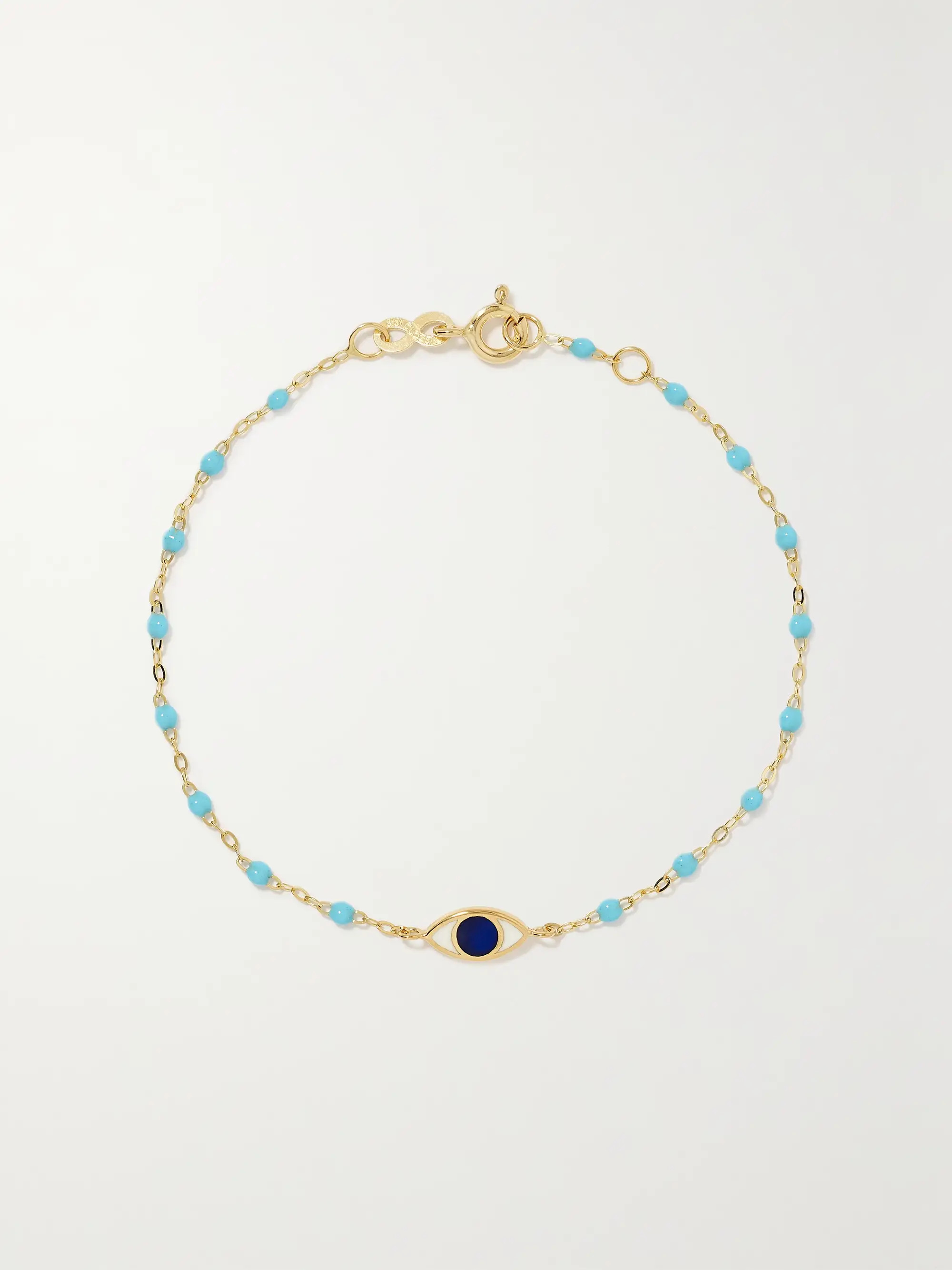Eye Classic Gigi 18-karat gold and resin bracelet | NET-A-PORTER (UK & EU)