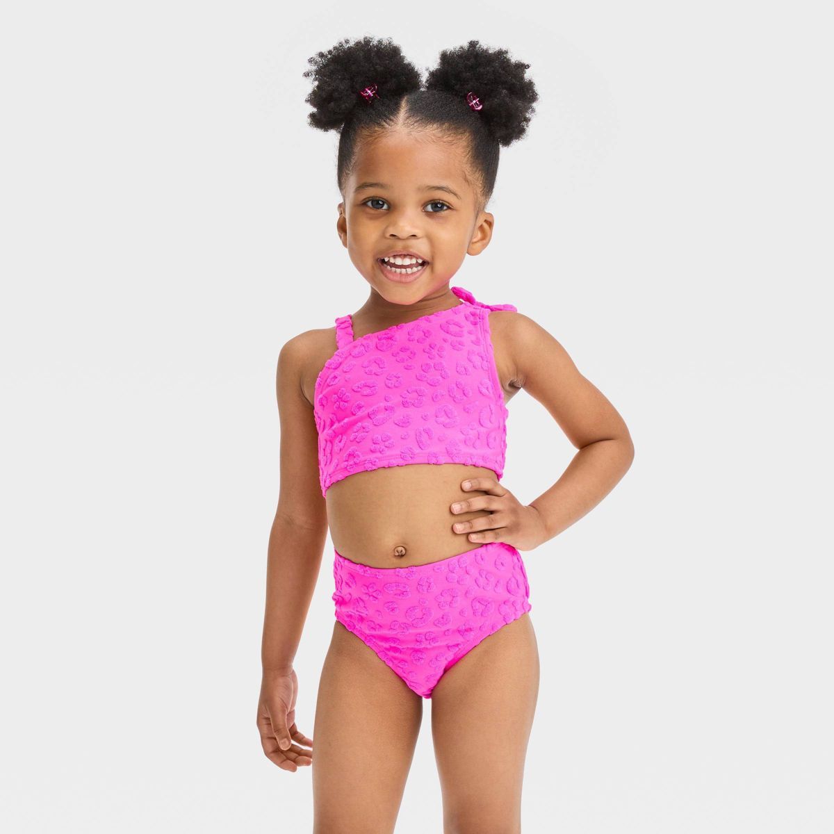 Toddler Girls' One Shoulder Bikini Set - Cat & Jack™ | Target