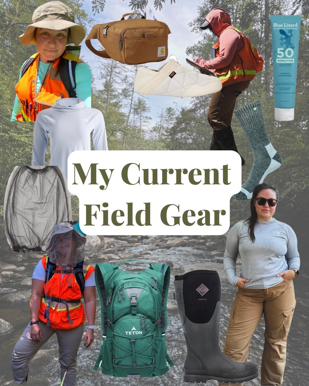 All my current gear for field work (as an environmental scientist of 10 years!)

#LTKdayinmylife #LTKootd