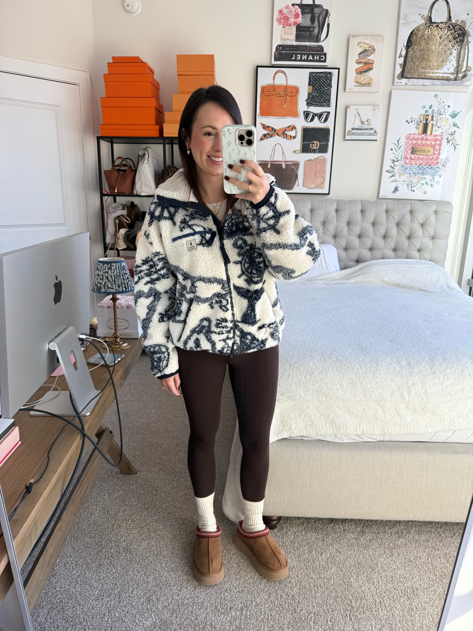 Ralph Lauren fleece (xs), lululemon leggings (4), Uggs 



#LTKFindsUnder100 #LTKStyleTip #LTKSeasonal