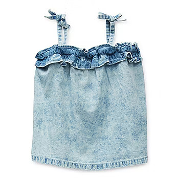 Okie Dokie Toddler Girls Square Neck Tank Top | JCPenney