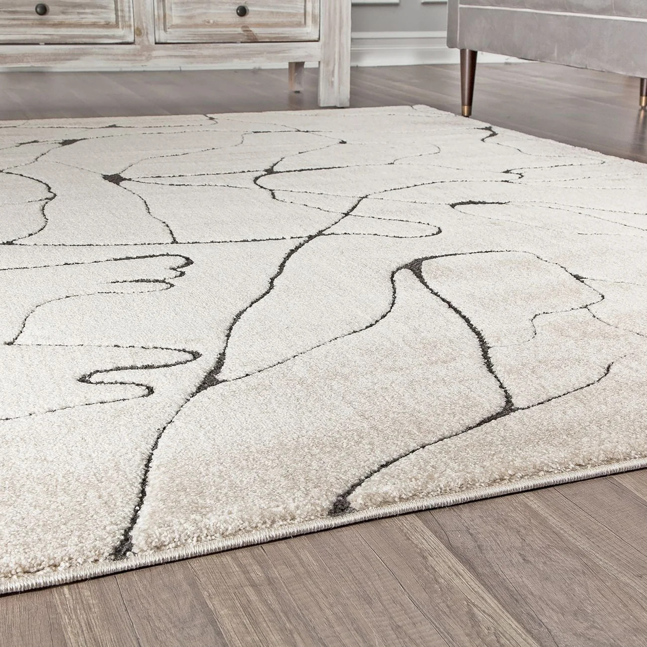 Marble Area Rug - Decor Steals | Decor Steals