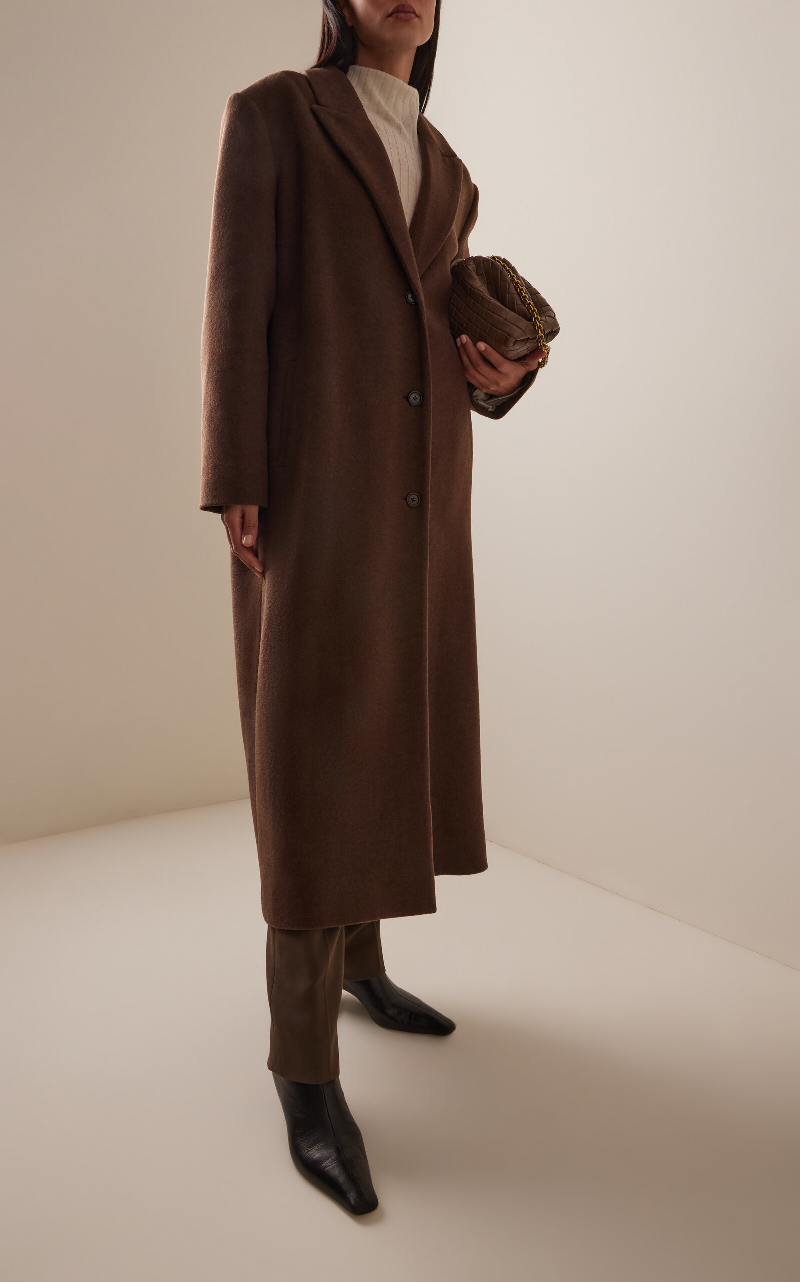 Clooney Oversized Wool-Blend Coat | Moda Operandi (Global)