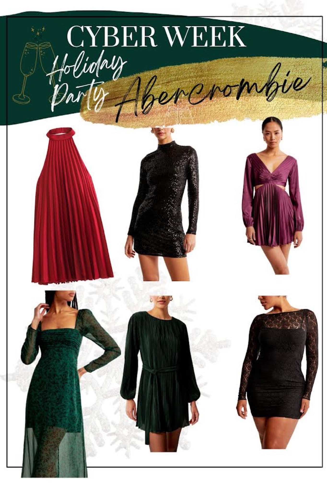 25% off dresses for weddings, the holidays, and special occasions brought to you by Abercrombie! Adorable winter wedding guest outfits


#LTKwedding #LTKparties #LTKCyberWeek