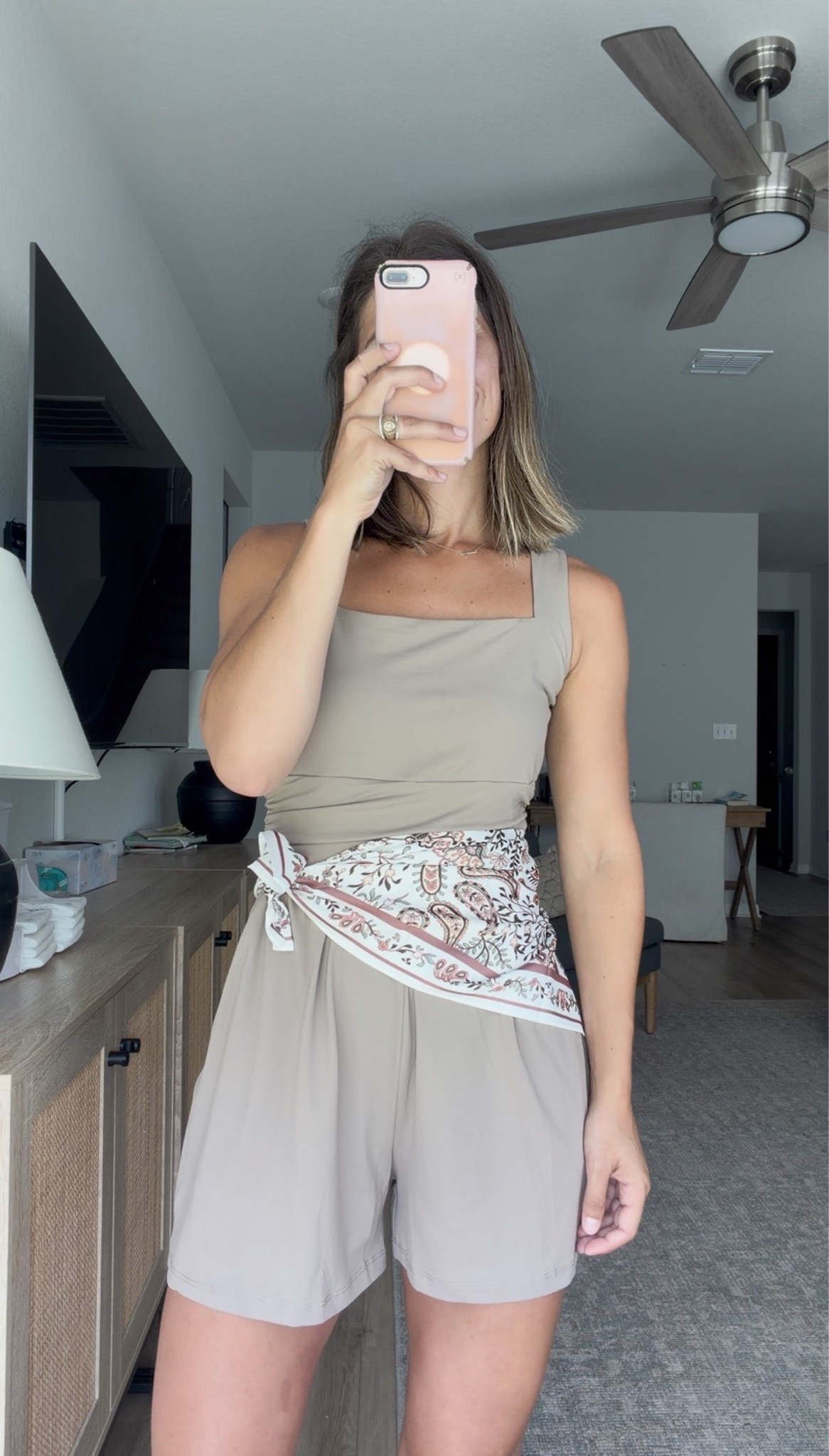 easy summer outfit idea // would be so cute on vacation 
-
summer outfit, scarf trend, paisley scarf, loft, romper, summer romper, Amazon finds , style tips

#LTKmomlife