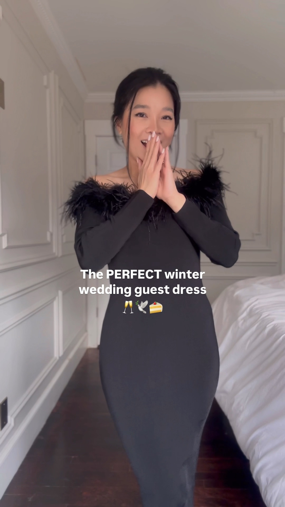 Wedding guest. Winter wedding guest dress. Winter wedding  

#LTKWedding #LTKStyleTip