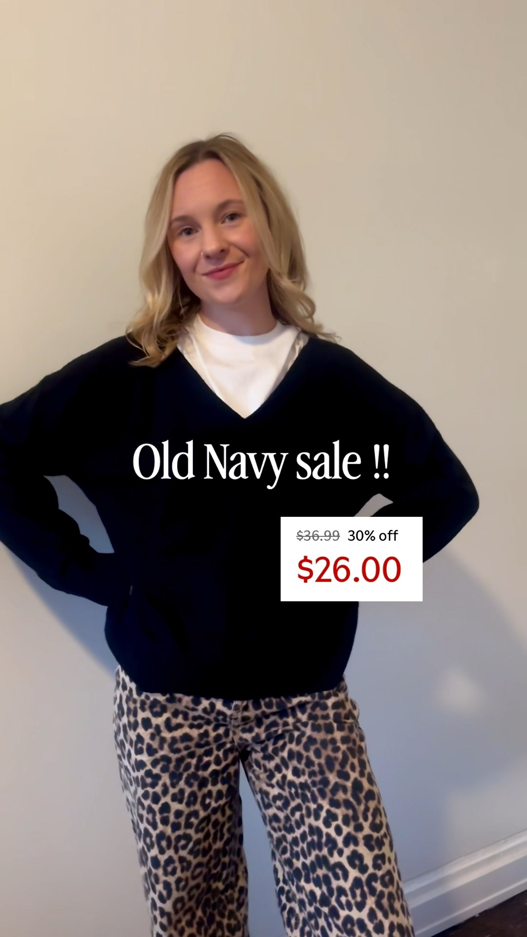 Old Navy Sale alert! I wear these basic vintage tees under everything and love layering this v-neck sweater! Plus these loafers are only $11 and this overcoat is under $55 

#LTKSaleAlert #LTKFindsUnder100 #LTKFindsUnder50