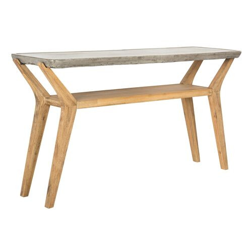 Schultz Console, Natural/Gray | One Kings Lane