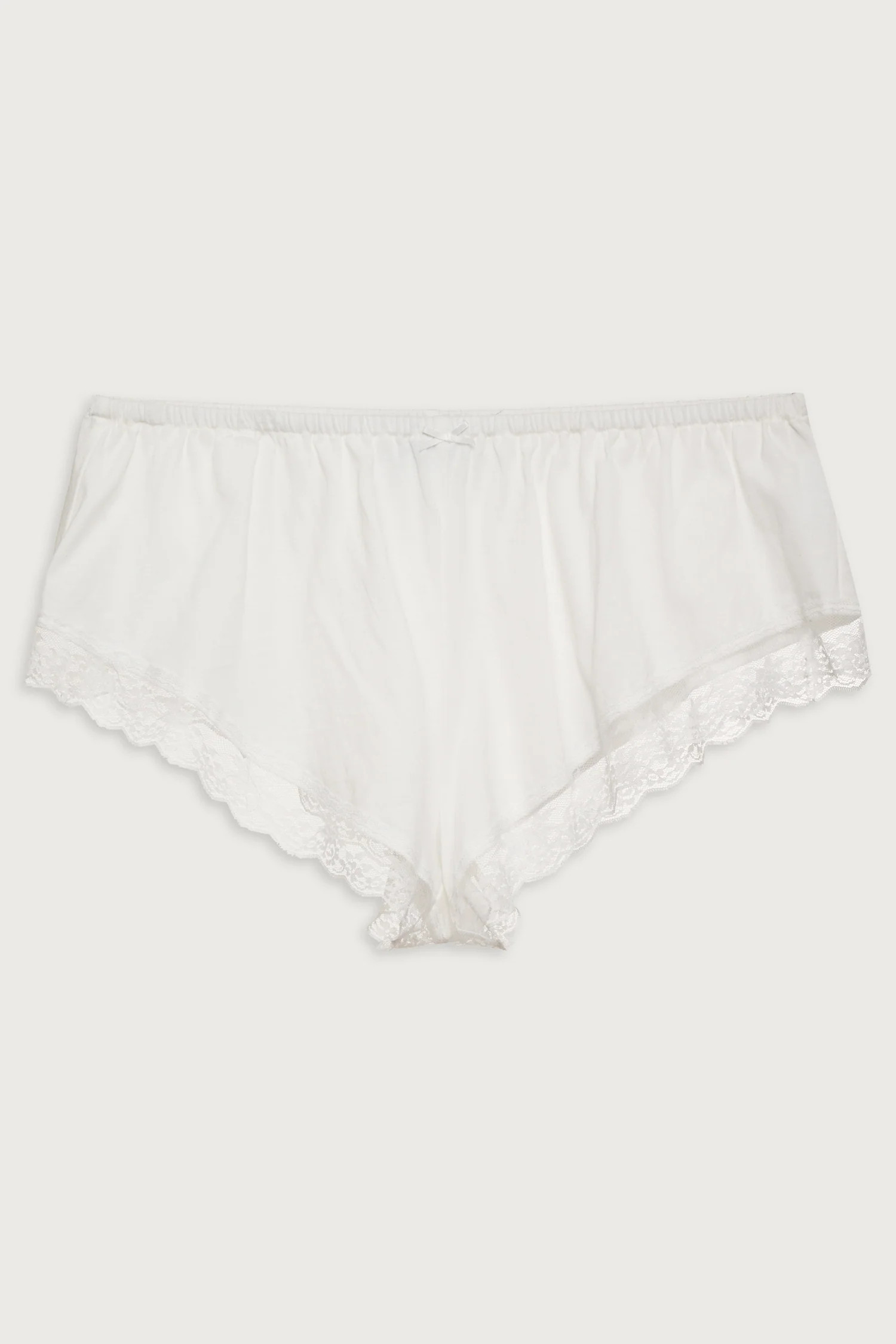 Sleepy Mini Short - White | Frankies Bikinis