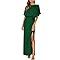 ANRABESS Women's Batwing Sleeve Tie Waist Long Dresses Formal Party Wedding Guest Side Split Maxi... | Amazon (US)