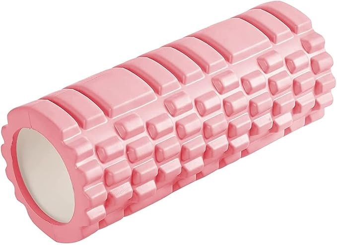 13" Pink Foam Roller - for Self Massage Exercise, Back Pain, Legs, Yoga, Relieve Muscles, Physica... | Amazon (US)