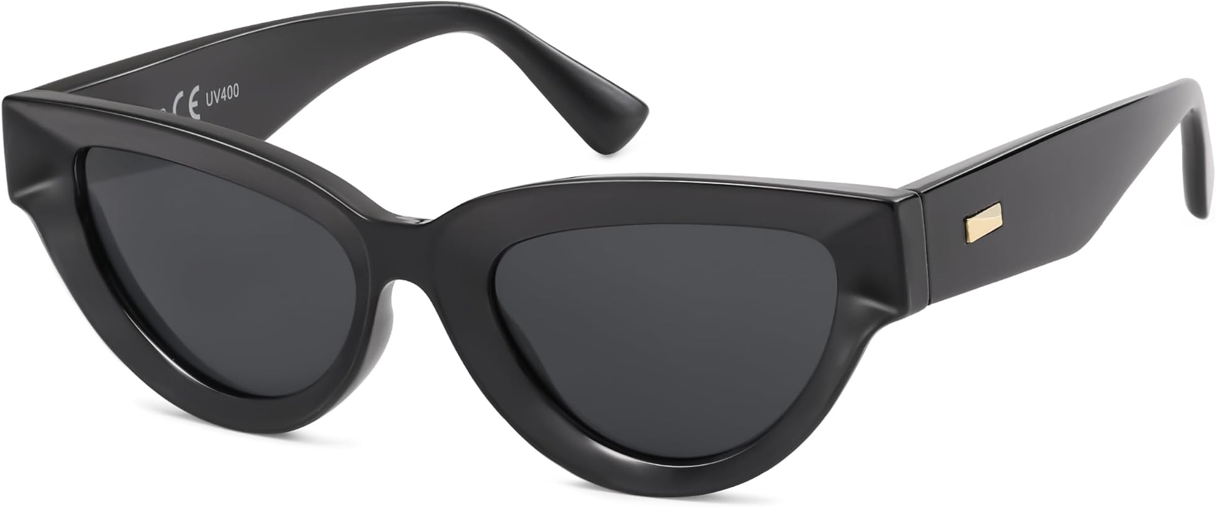 SOJOS Retro Polarized Cat Eye Sunglasses Womens Vintage Shades Trendy Stylish Sunnies SJ2331A | Amazon (US)