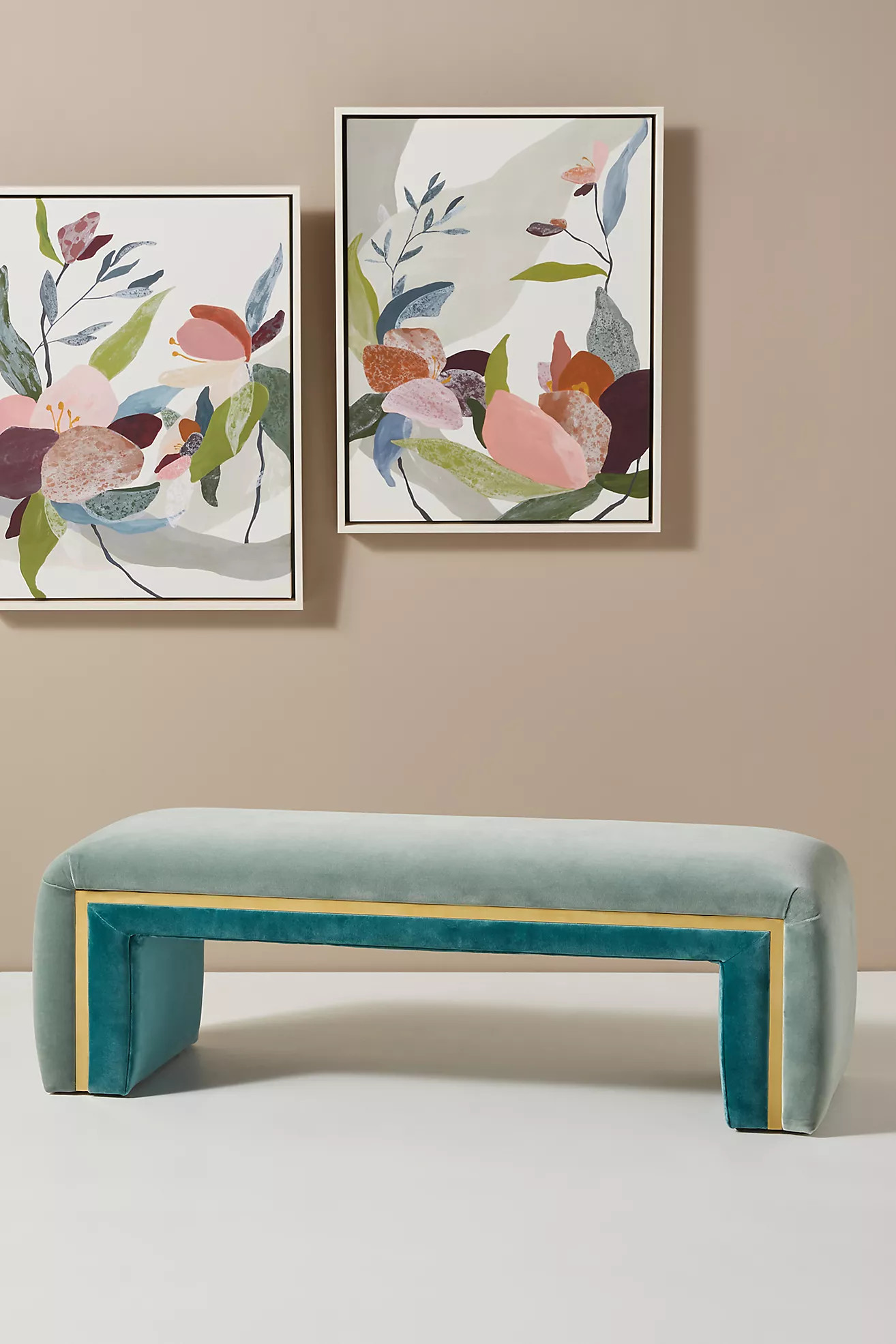 Velvet Ida Bench | Anthropologie (US)