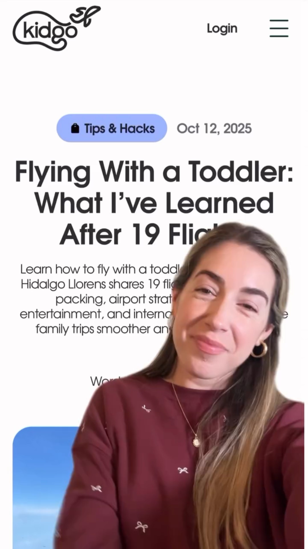 Hopefully you’ve already seen my guest blog post on KidgoTravel ✈️

Flying with a Toddler: What I’ve learned after 19 flights

We’re already by flight 22! 17 of those flights being on American Airlines 🇺🇸

There’s so much more I wanted to say so. I’m gonna have a little series sharing so much more details! If you’re not already following here and on insta (MrsJaclynHidalgo), follow along!

#familytravel #travelblogger #travelingwithbaby #travelingwithkids #toddlertravel