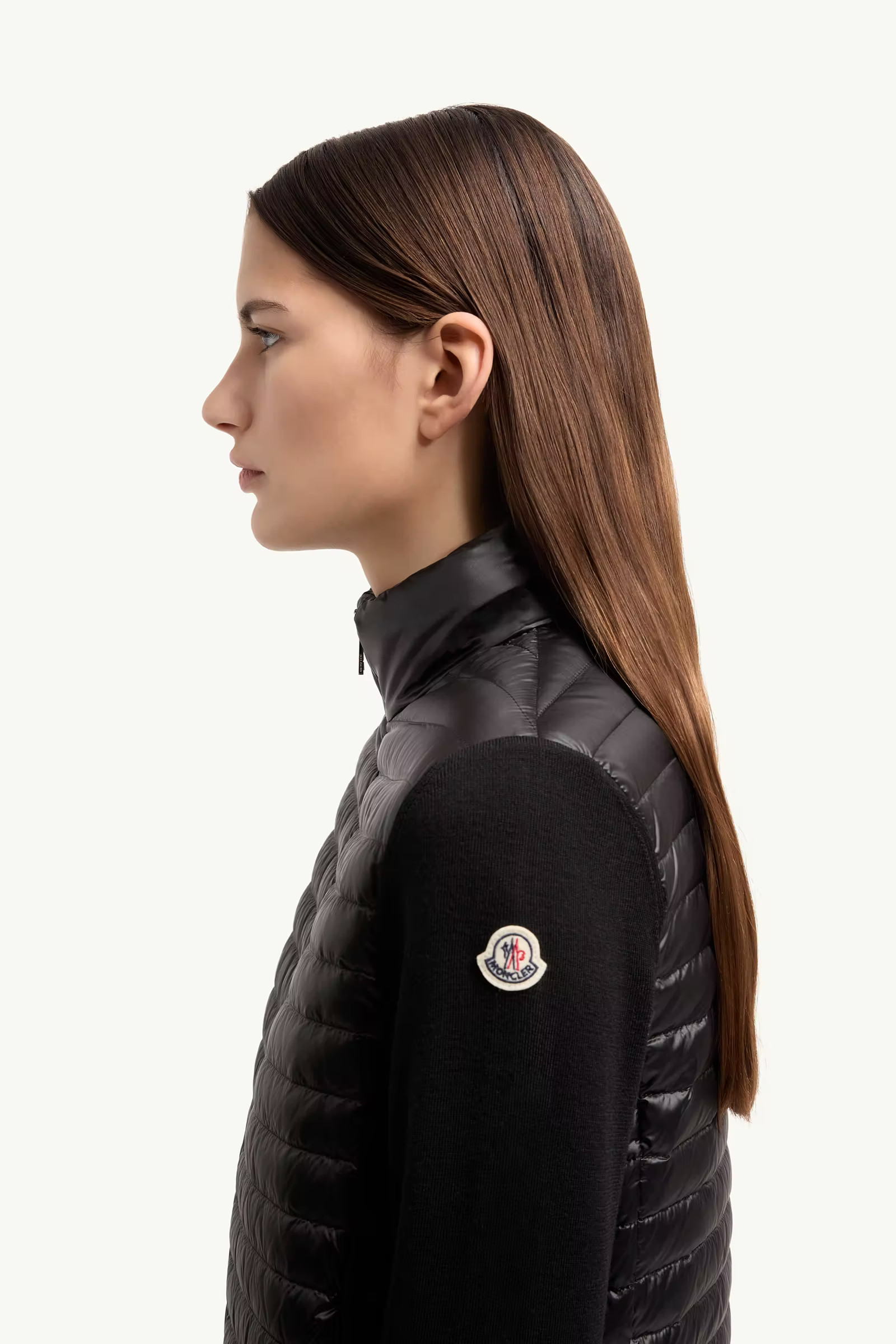 Padded Wool Zip-Up Cardigan | Moncler