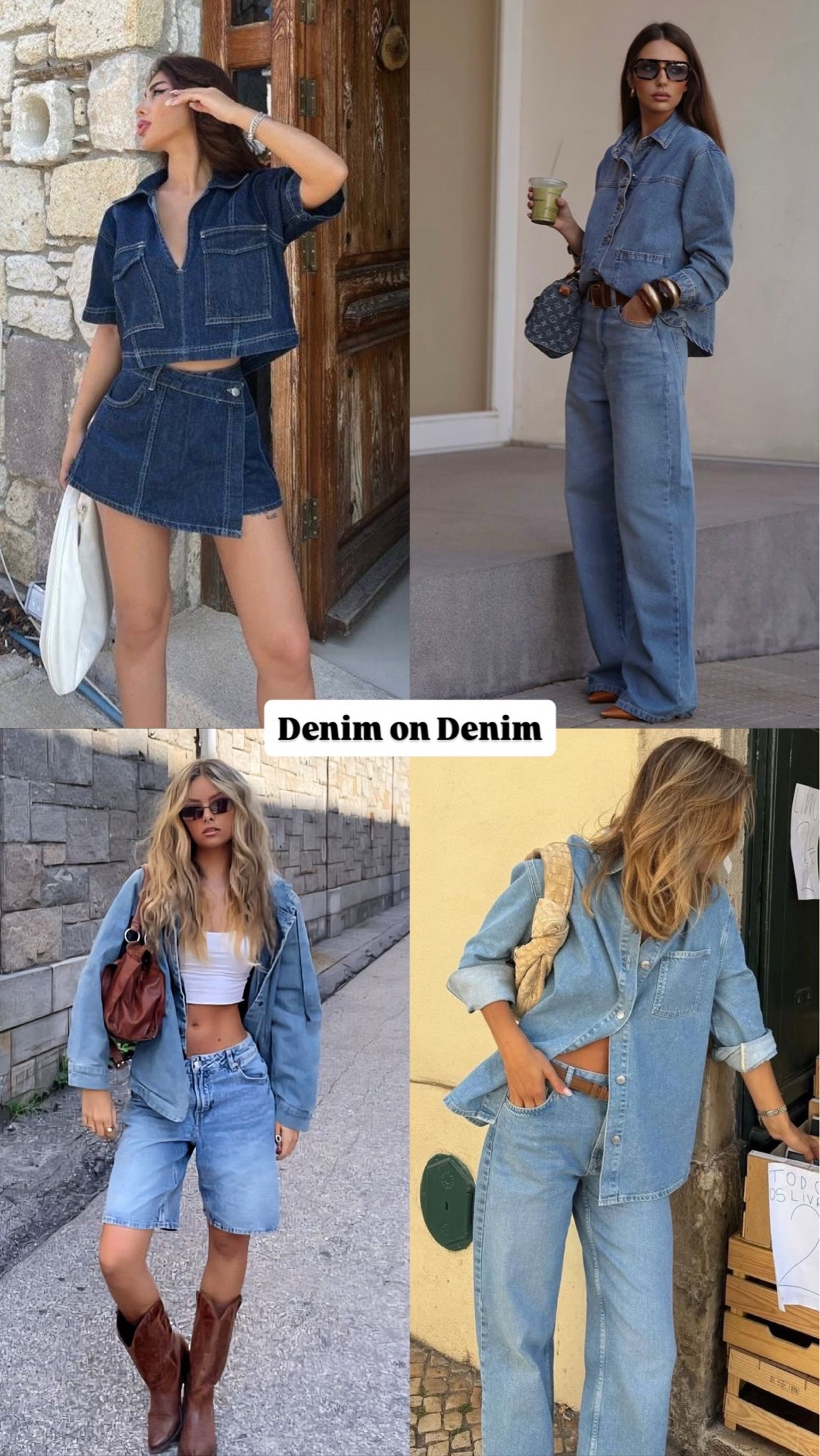 Denim on denim but make it cool girl fashion trendy 💙
#DoubleDenim #DenimStyle #StreetStyle2026

#LTKootd #LTKSaleAlert