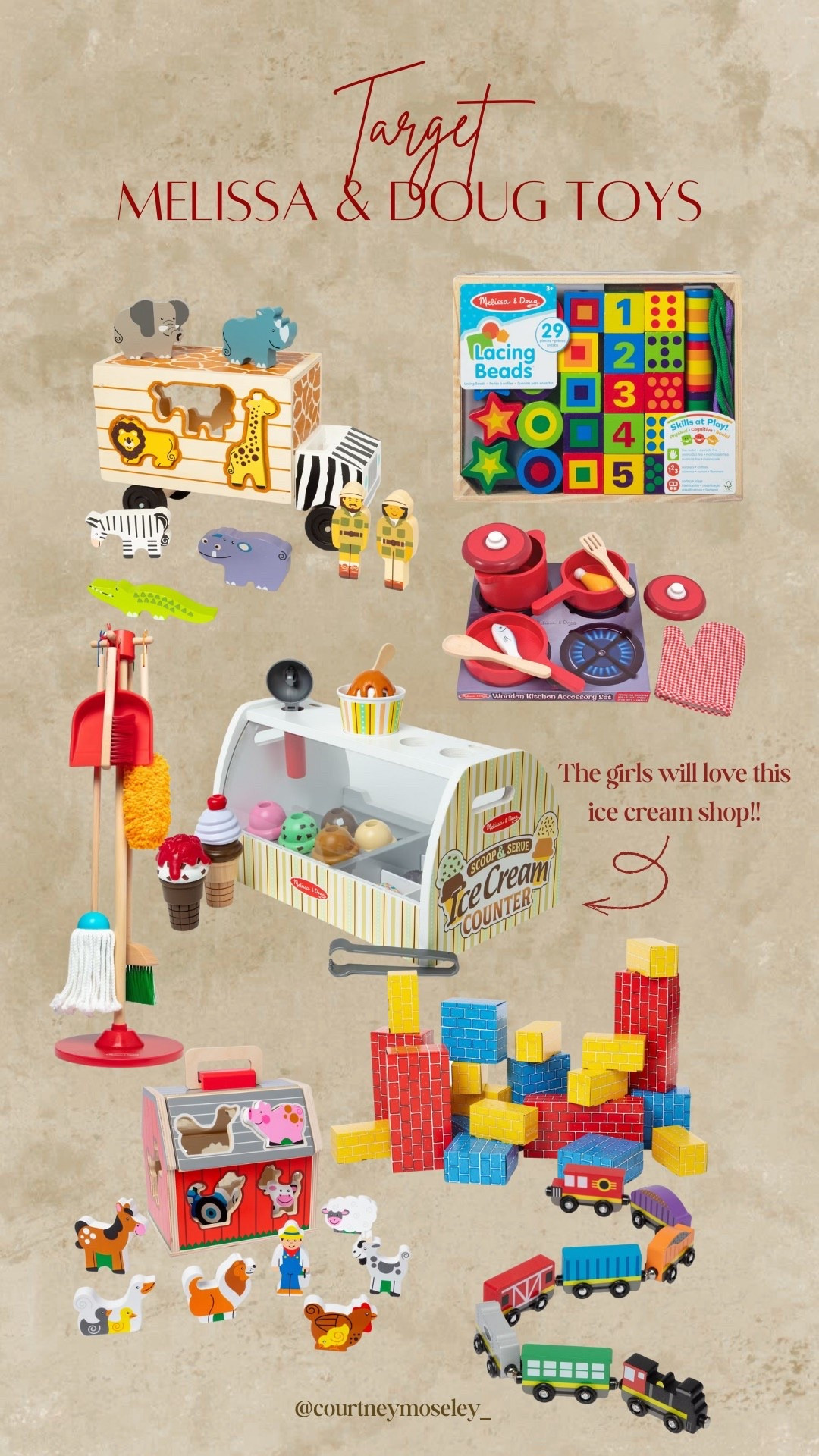 So many cute Melissa & Doug toys on sale for 30% off today only at Target!!

#LTKSaleAlert #LTKGiftGuide #LTKKids
