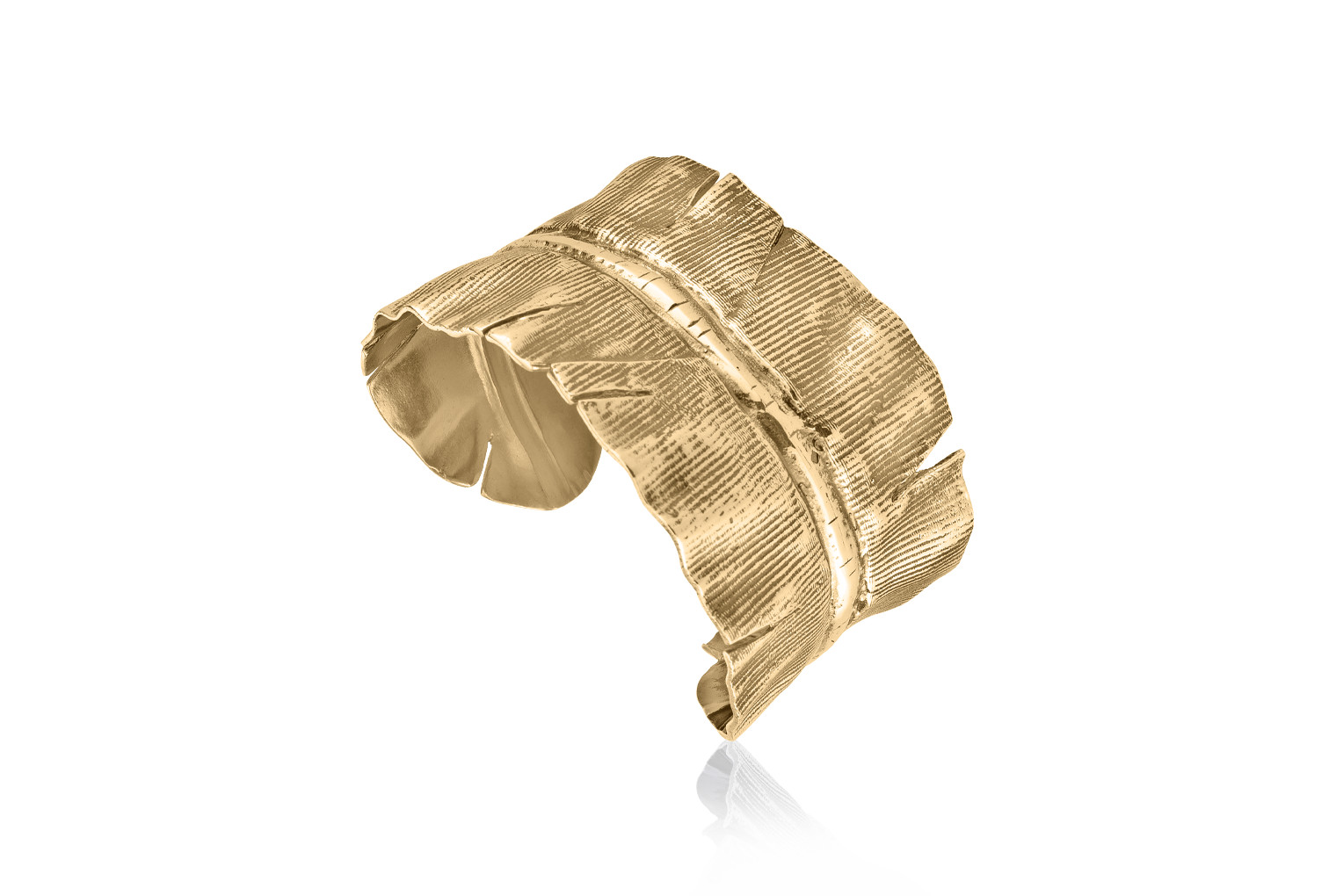 Banana Leaf Cuff Bracelet | Mignon Faget | Mignon Faget