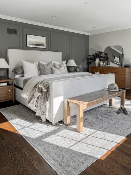 I shared on stories the other day that our primary bedroom is getting a slight refresh soon! Until then, I’m enjoying all of these beautiful pieces that I love so much including our bedding and this stunning bed frame! 

#LTKstyletip #LTKhome