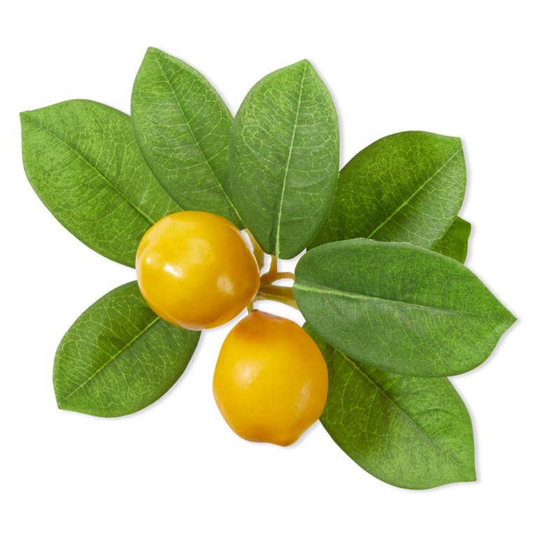 Mainstays Artificial Mini Fruit Pick 6.25 Inch x 9.8 Inch Lemon | Walmart (US)