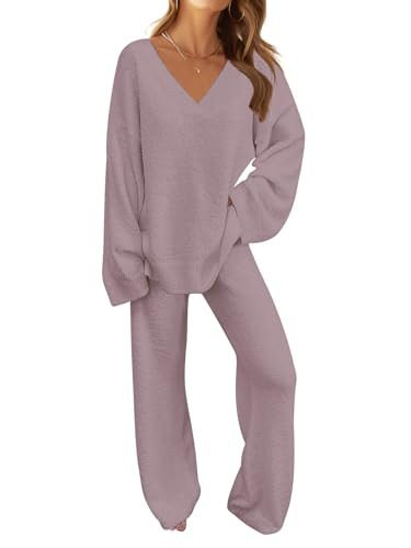 MEROKEETY Fuzzy Fleece 2 Piece | Amazon (US)