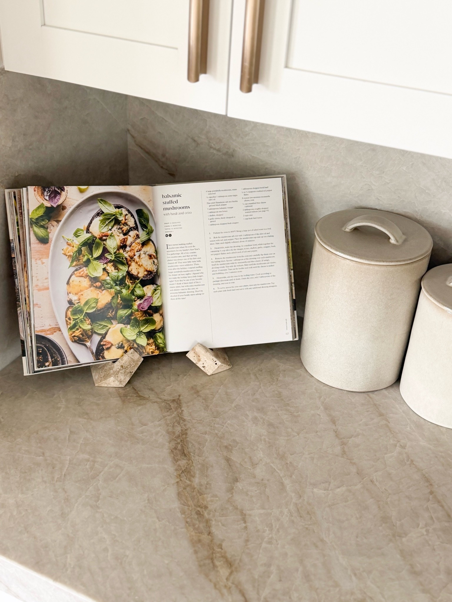 New marble cookbook stand! Would be a great last minute Father's Day gift idea

#LTKSeasonal #LTKHome #LTKMens