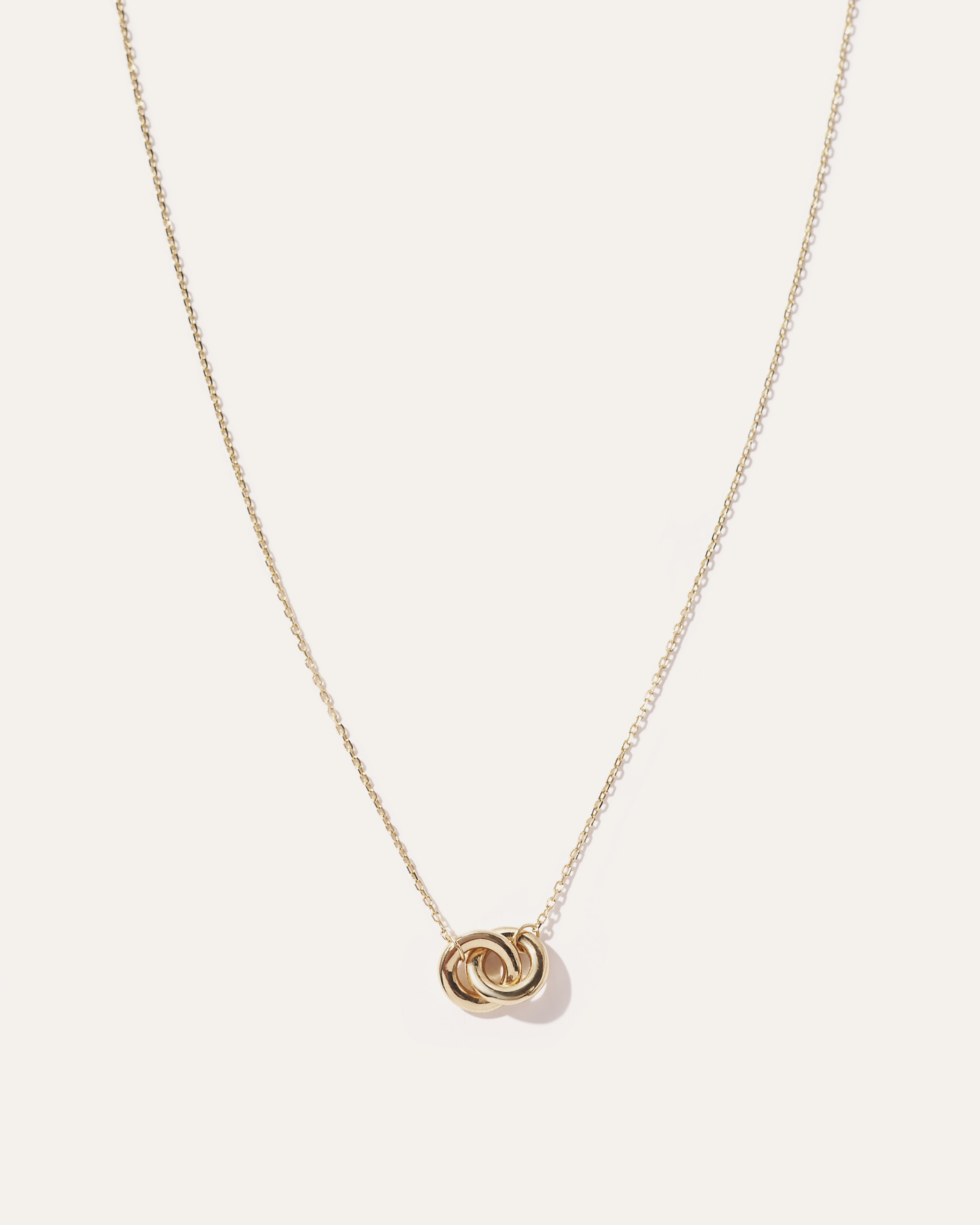 14k Gold Interlock Necklace | Quince