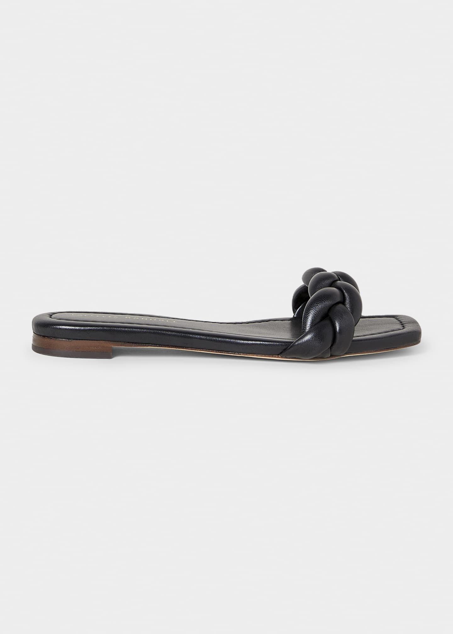 Loeffler Randall Jackson Braided Lambskin Flat Sandals | Bergdorf Goodman