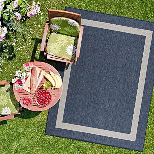 CAMILSON Outdoor Rug - Modern Area Rugs for Indoor and Outdoor patios, Kitchen and Hallway mats - Wa | Amazon (US)
