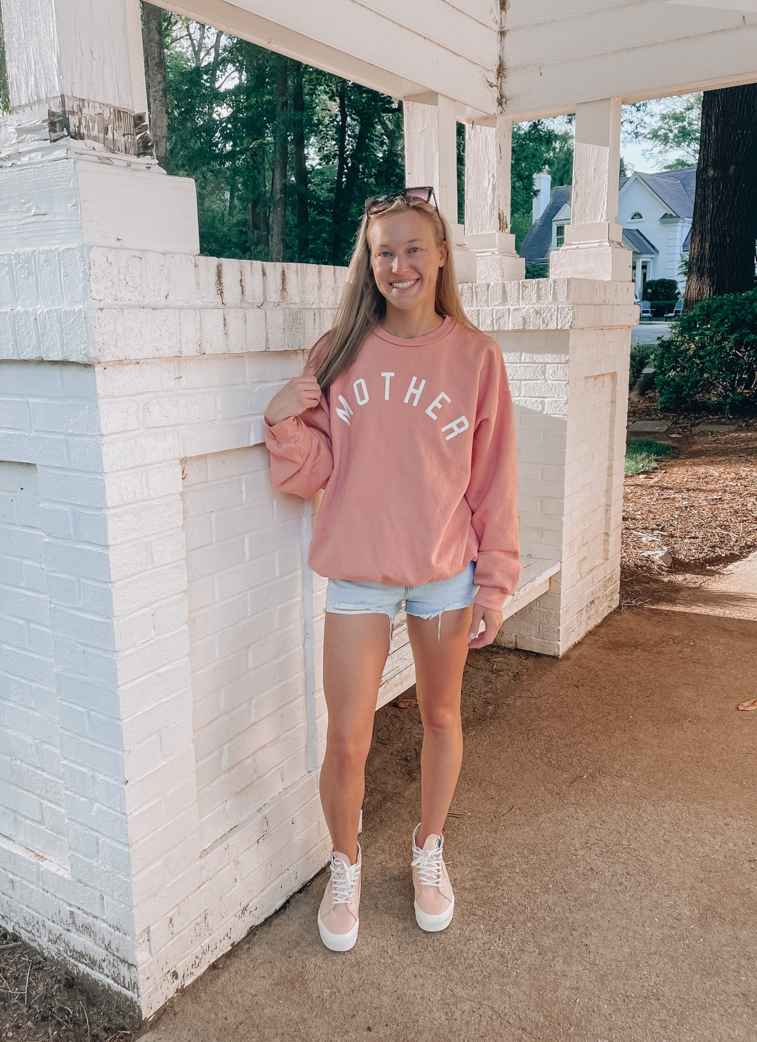 The perfect Mother’s Day gift is this “Mother” sweatshirt! Such a pretty coral pink! 

#LTKfit #LTKsalealert #LTKGiftGuide