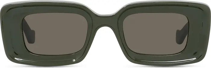Loewe Anagram 46mm Geometric Sunglasses | Nordstrom | Nordstrom