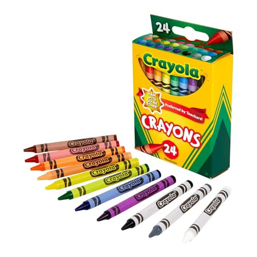 Crayola Crayons, Assorted Classic Colors, 24 Count | Amazon (US)