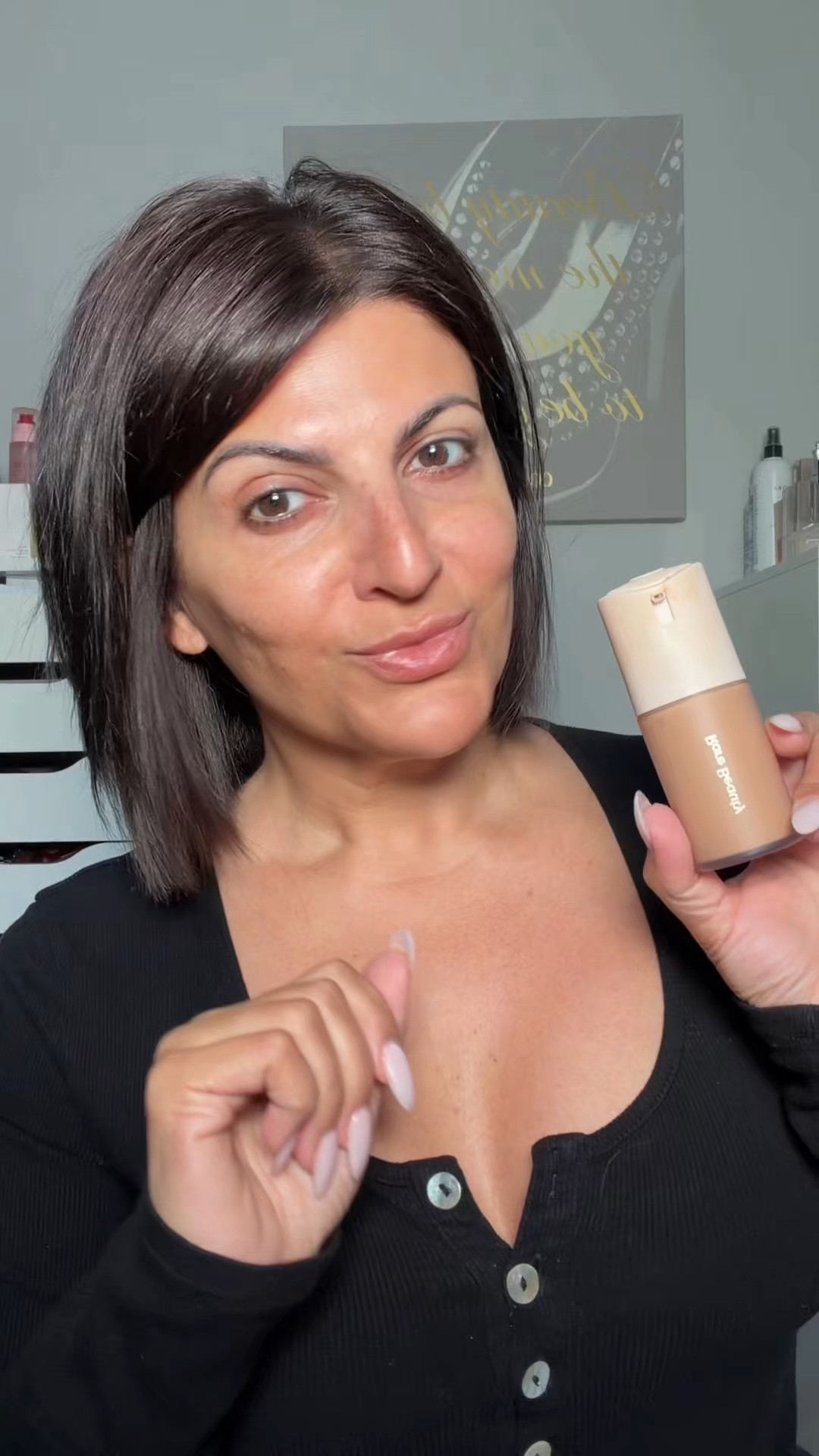I finally got to review the new @rarebeauty foundation and I absolutely LOVE IT!!!!! @sephora #foundation #makeup #makeupreview #makeupover40 #foundationover40 

#LTKBeauty #LTKOver40 #LTKgrwm