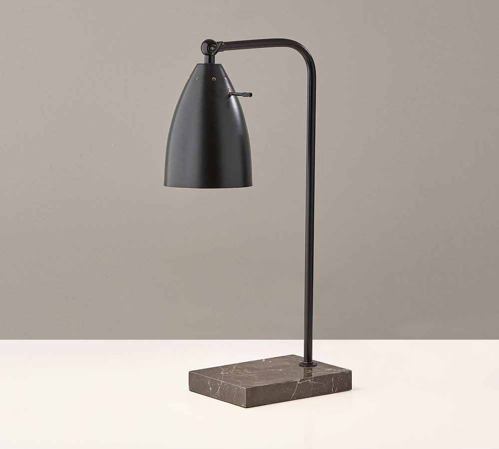Pine Marble Task Lamp | Pottery Barn (US)