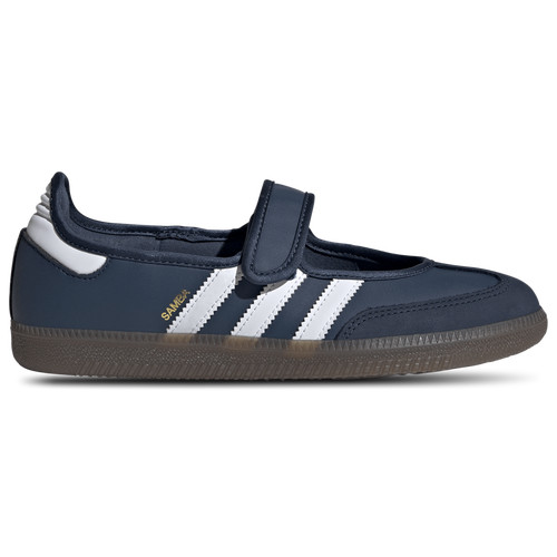 adidas Womens adidas Originals Samba Jane - Womens Shoes Crew Navy/Metallic Gold/Footwear White Size 08.5 | Foot Locker (US)