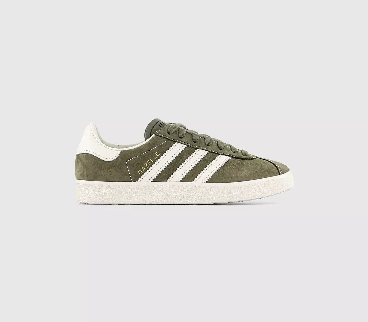 adidas Gazelle 85 Trainers  Olive Strata Chalk White Wonder White - adidas Gazelle | Offspring (UK)