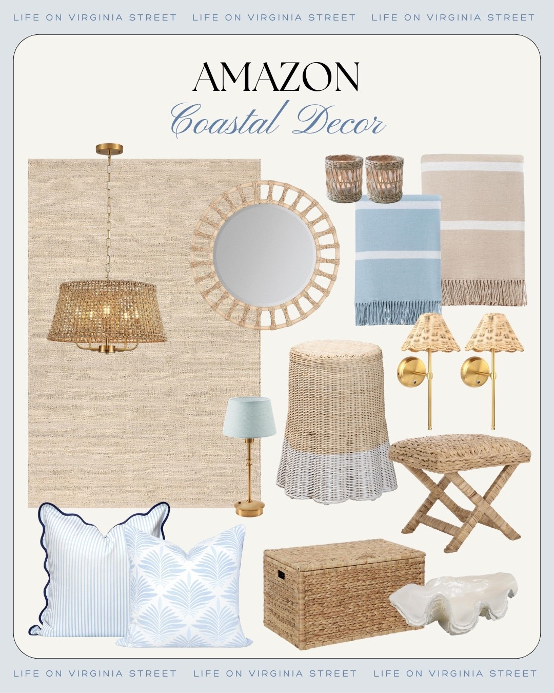 Amazon Coastal Decor 🙌🏻🙌🏻

#LTKdayinmylife #LTKSeasonal #LTKHome