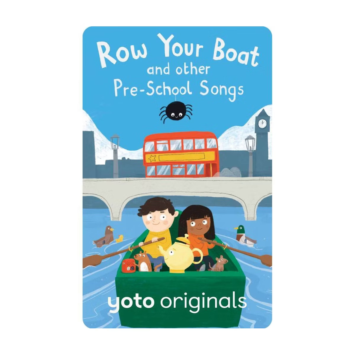 Yoto Row Your Boat and Other Pre-School Songs Audio Card: Learning System Software for Yoto Playe... | Target