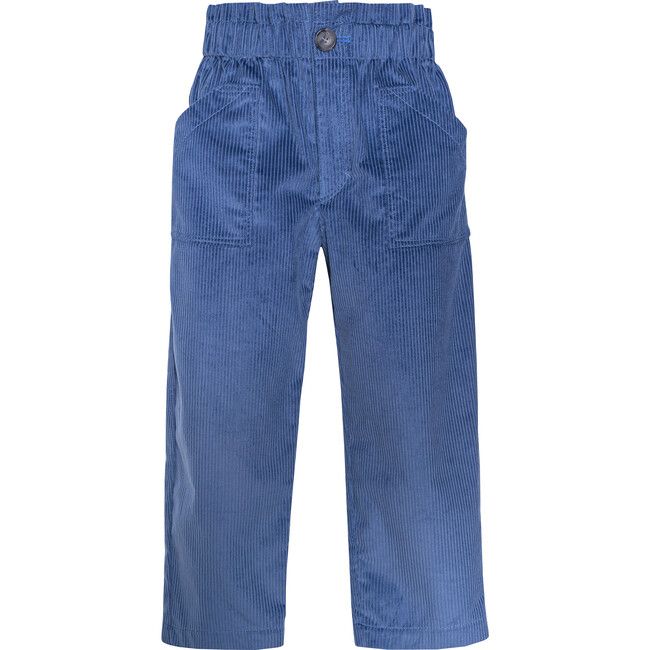 Paade Mode | Pants Corduroy, (Blue, Size 14Y) | Maisonette | Maisonette