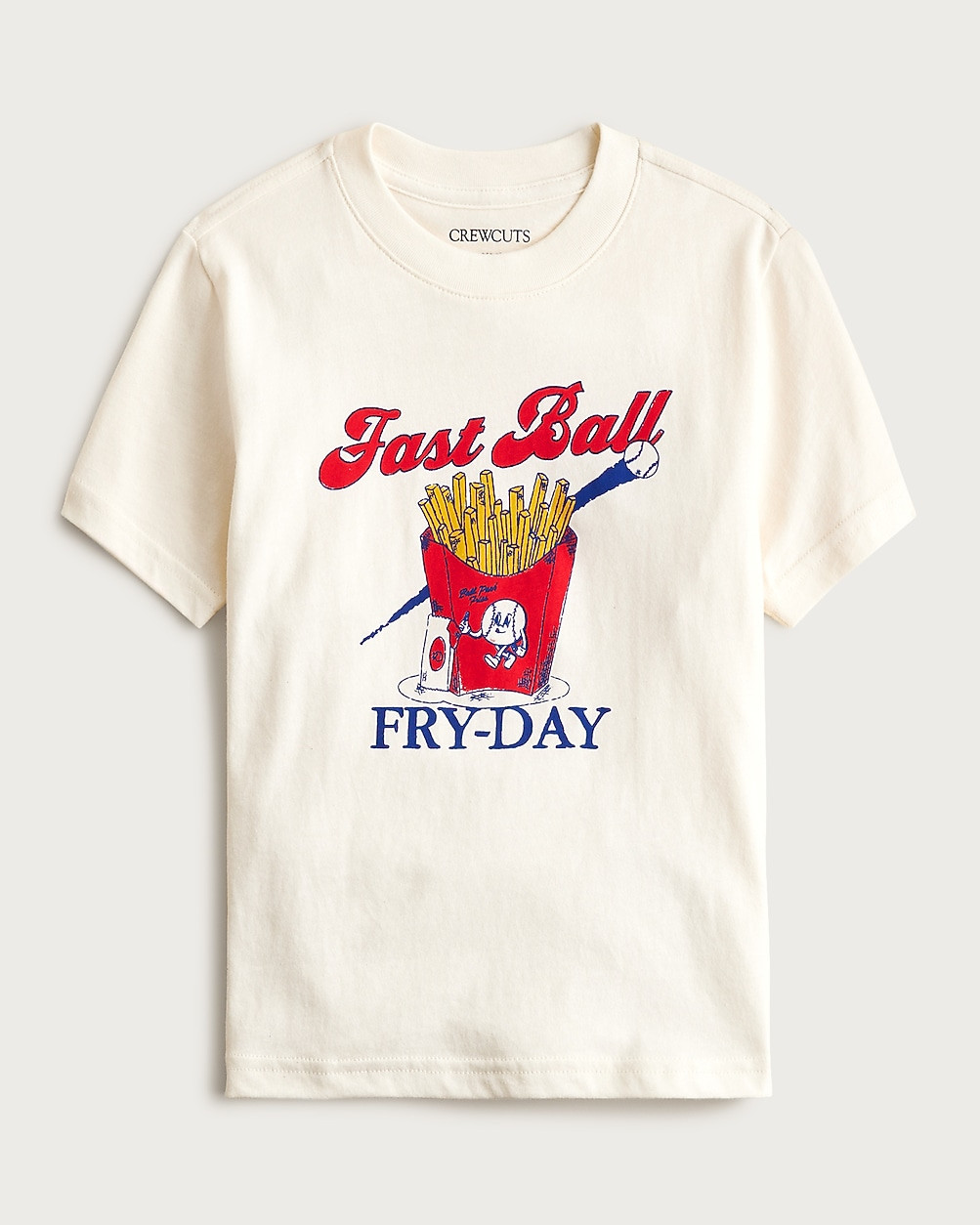 Kids' short-sleeve "Fry-yay" graphic T-shirt | J. Crew US
